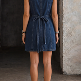Lilou - Robe Casual en Denim | Indispensable Basique