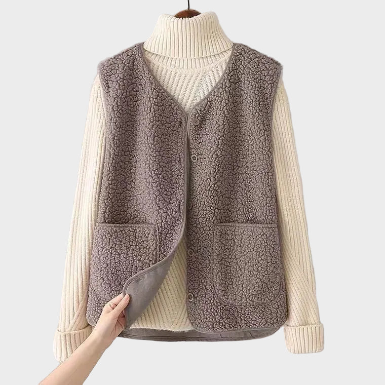 Aneta – Gilet en laine – photo 5
