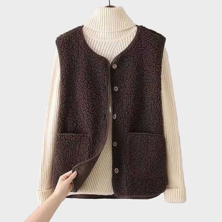 Aneta – Gilet en laine – photo 4