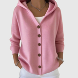 Blandine | Pull à capuche en tricot confortable