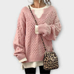 Pull torsadé ajusté – photo 3