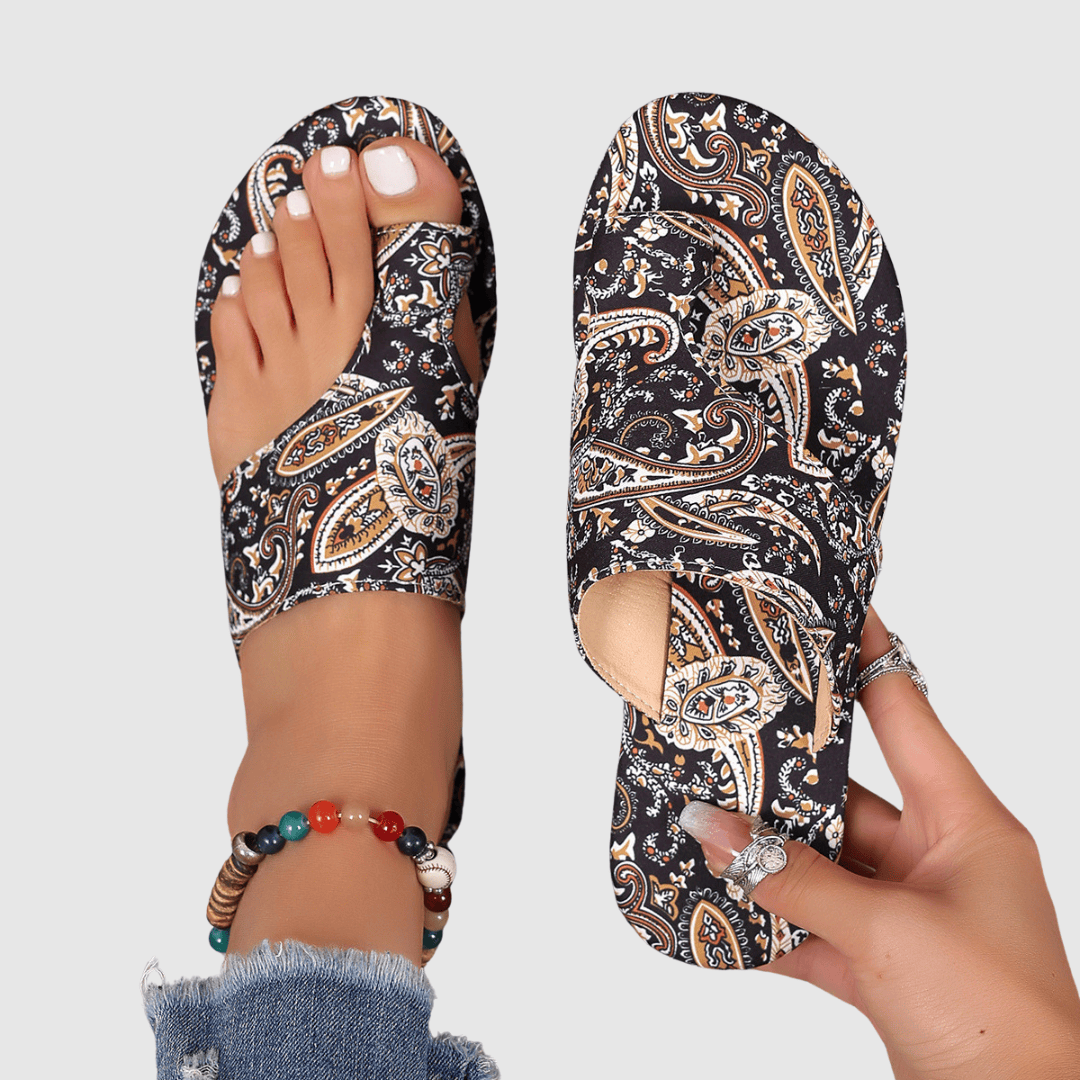 Emmaline – Sandales Orthopédiques Vintage Femme