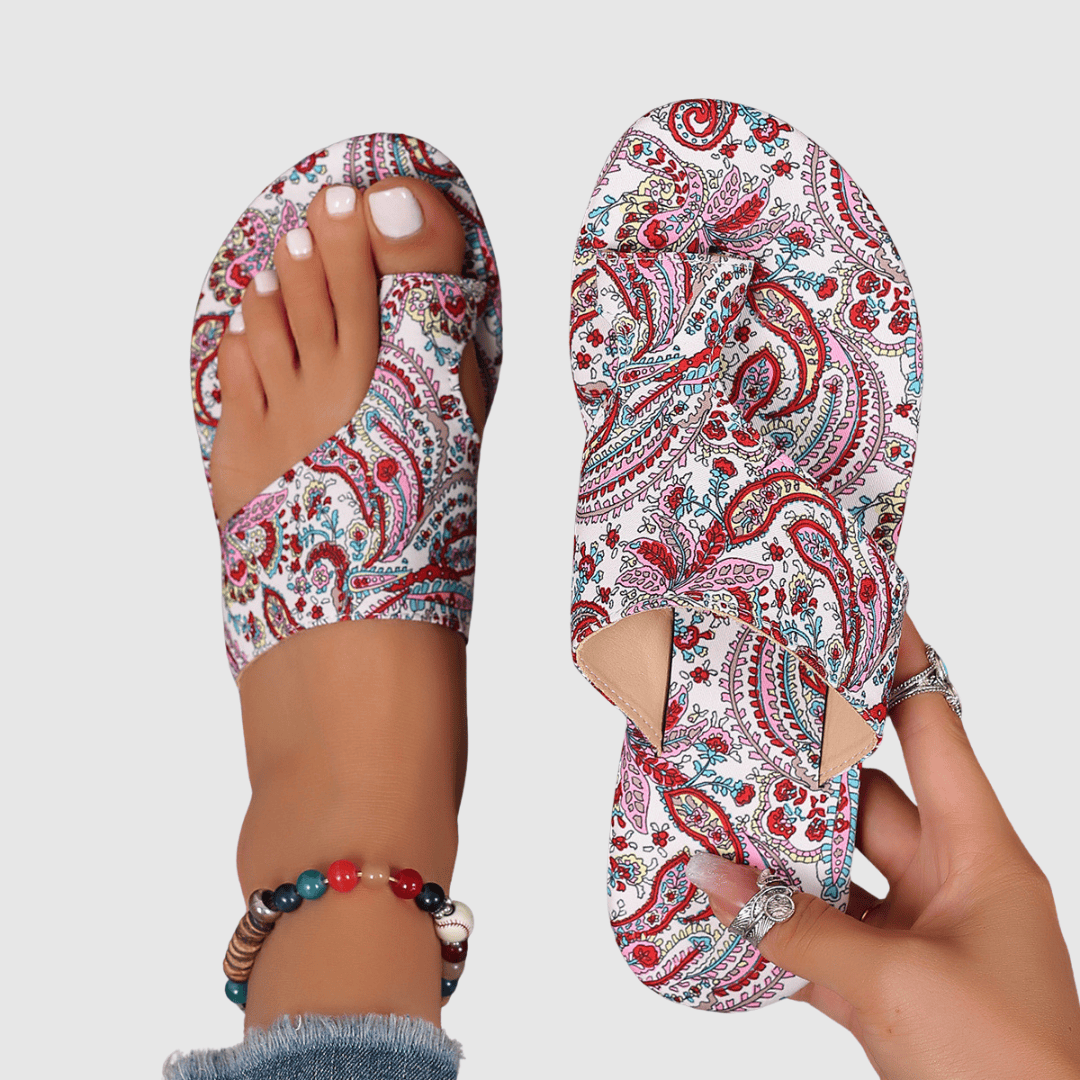 Emmaline – Sandales Orthopédiques Vintage Femme