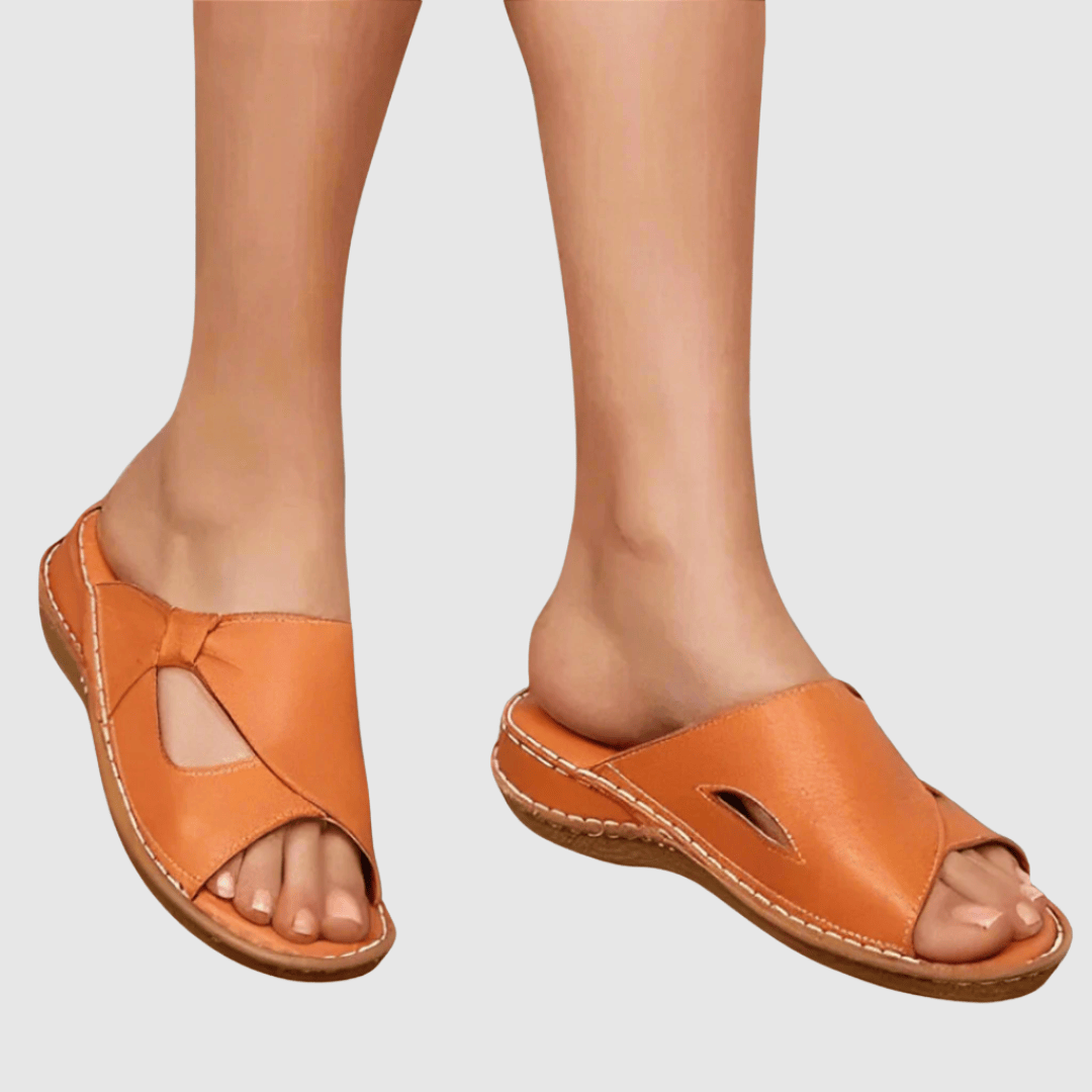 Gaëlle – Sandales en Cuir Confortables Femme
