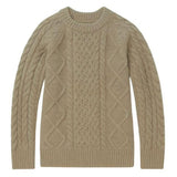 Olive a Bette's – Pull marin en grosse maille – photo 3