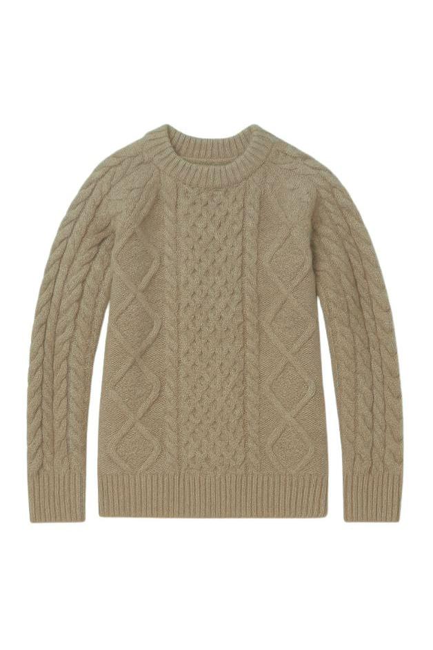 Olive a Bette's – Pull marin en grosse maille – photo 3