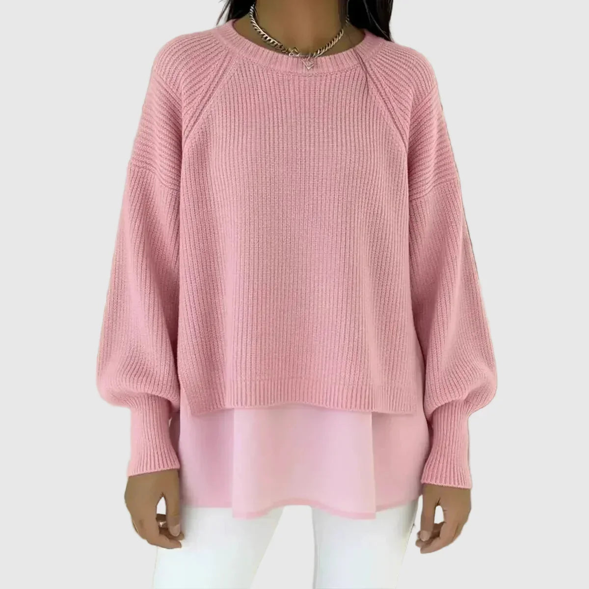 Noiré – Pull en maille effet superposé – photo 2