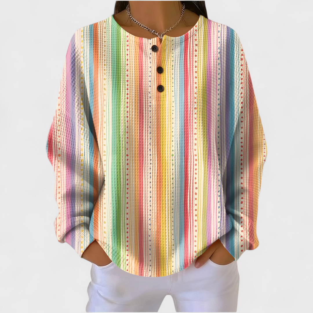 Maud – Pull à motifs simple et joli