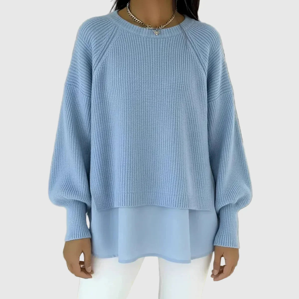 Noiré – Pull en maille effet superposé