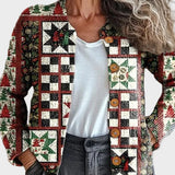 Everlyn™ – Pull de Noël patchwork