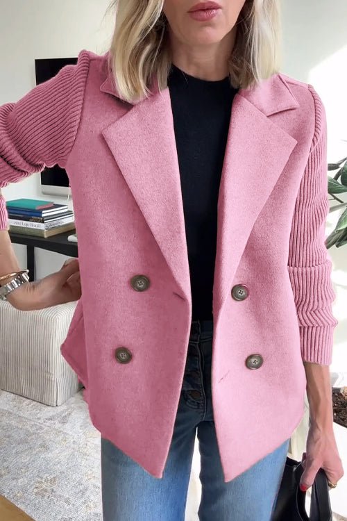 Amora – Blazer élégant à manches torsadées – photo 4