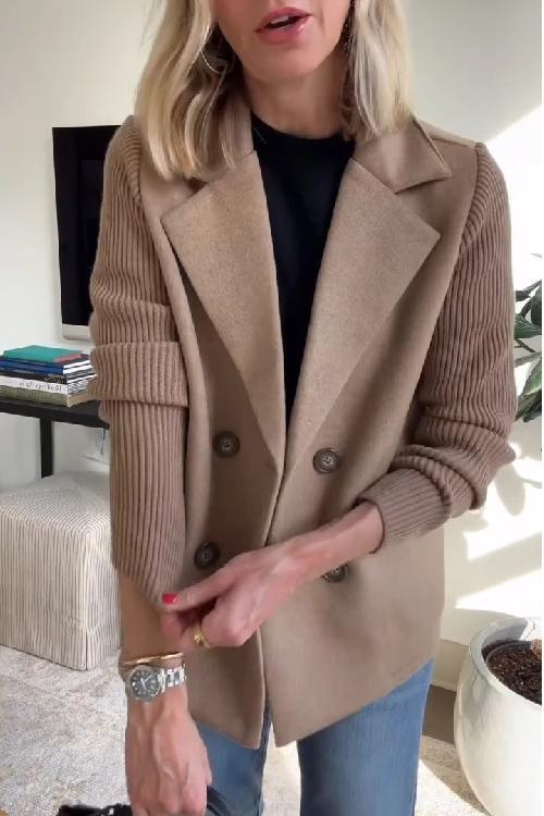 Amora – Blazer élégant à manches torsadées – photo 7