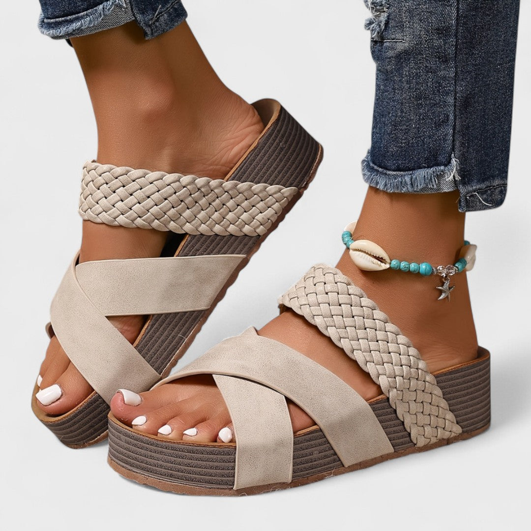 Rosetta – Sandales Orthopédiques en Cuir Femme
