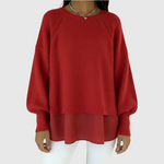 Noiré – Pull en maille effet superposé – photo 3
