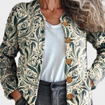 Ilse™ – Veste en maille fleurie