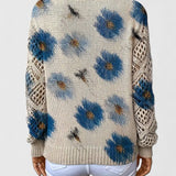 Bronwen | Pull en Dentelle Fleurie
