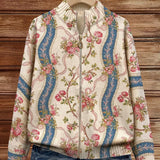 Eulalia - Cardigan à ruban en rose grimpant