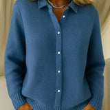 Sophie | Cardigan texturé à boutons