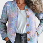 Ivadelle™ – Gilet à imprimé pastel