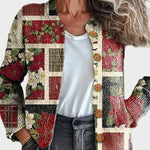 Frostine™ – Gilet de Noël patchwork