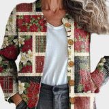 Frostine™ – Gilet de Noël patchwork