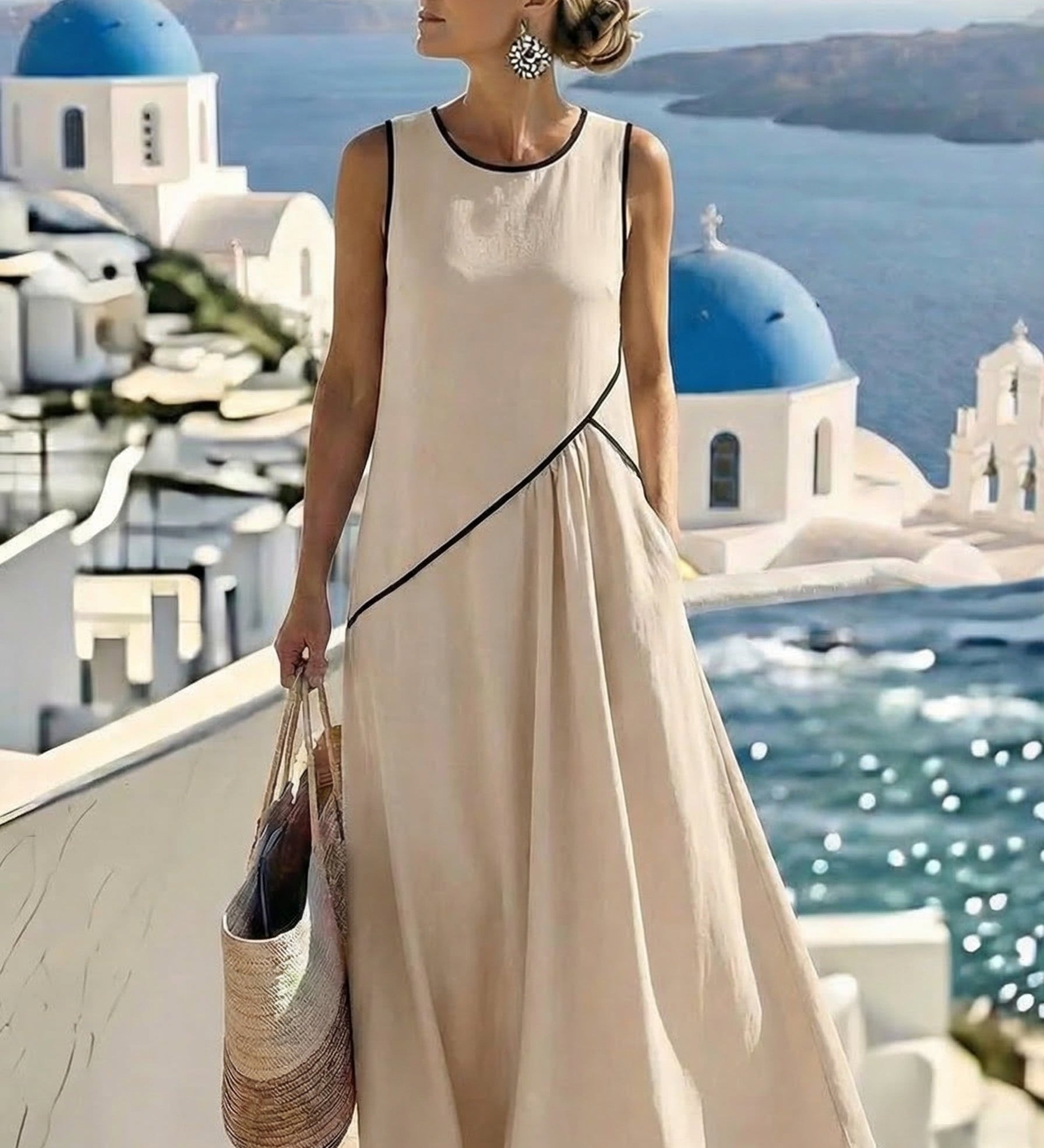 Lotte | Robe d'Été Rayée