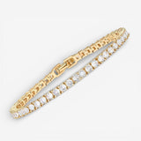 Bracelet tennis en moissanite