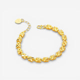 Bracelet Vintage Élégant avec Charmante Marguerite