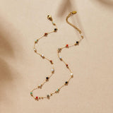 Aria Colourful Gemstone Necklace