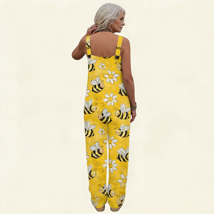 Solène | salopette abeilles printanières rayonnante