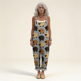 Amandine | salopette moutons rustique douce