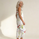 Élodie | salopette fleurs sauvages bohème