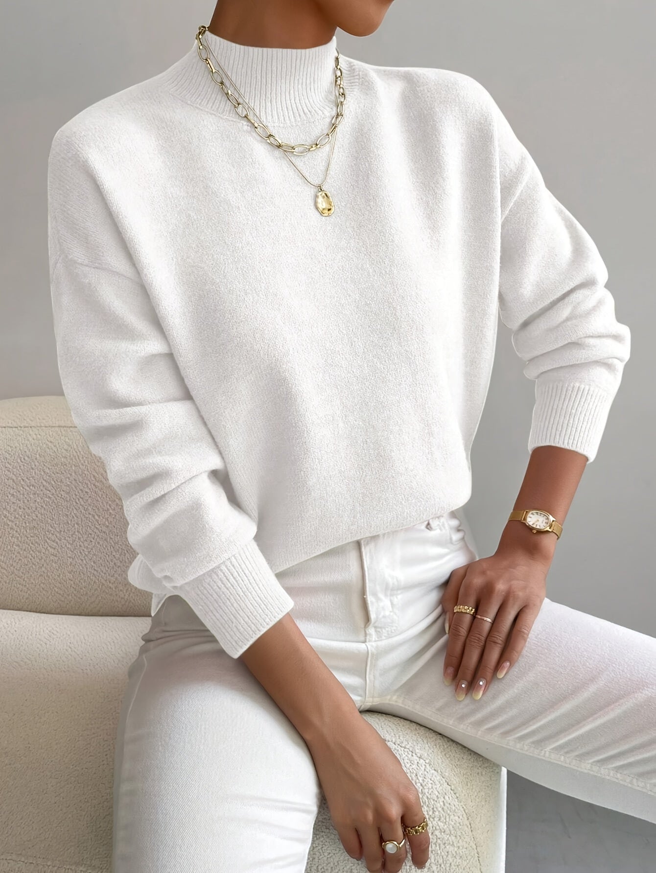 Yvonne – Pull chic et décontracté
