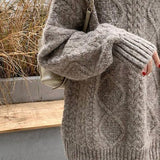 Olive a Bette's – Pull marin en grosse maille – photo 7