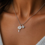 Personalised Botanical Pendant Necklace