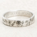 Minimalist Silver Band Ring