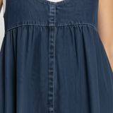 Iva - Robe Maxi en Denim Vintage | Style Parisien