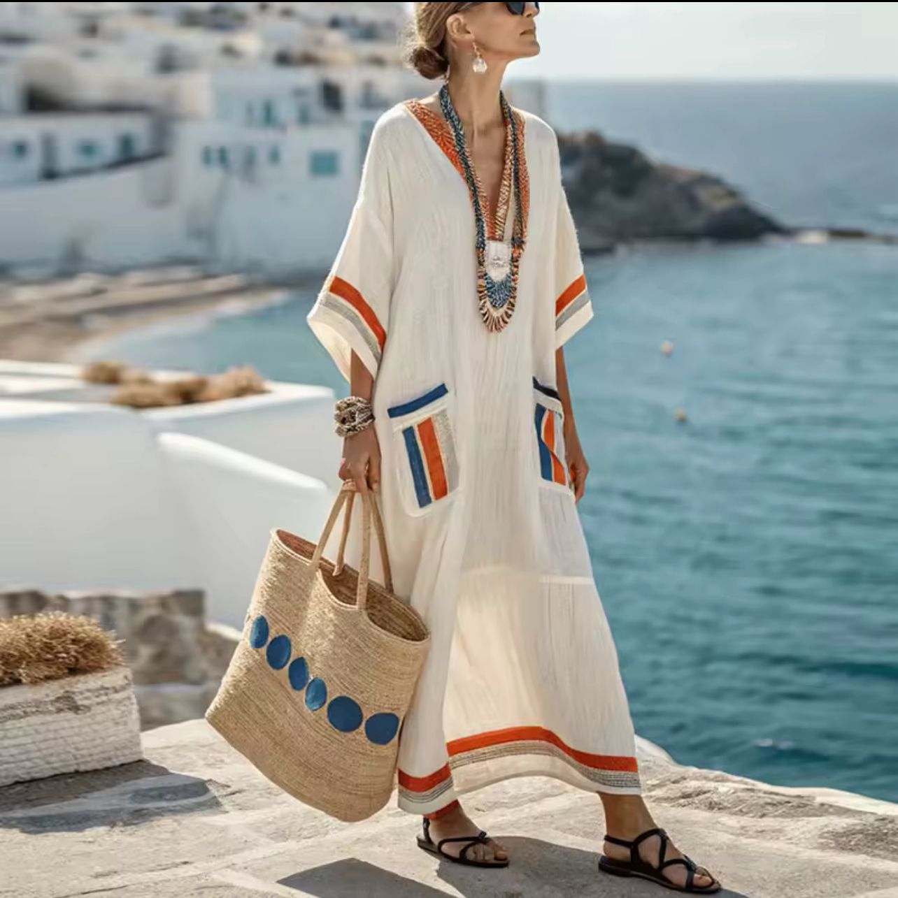 Mary | Robe Longue de Plage