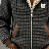 Bridgette | Veste à Capuche Texturée Effet Sherpa