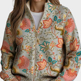 Xanthe – Gilet à imprimé fleuri vintage